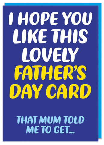 Lovely Father's Day Card