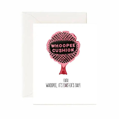 Farter's Day Whoopee Cushion Father's Day Card