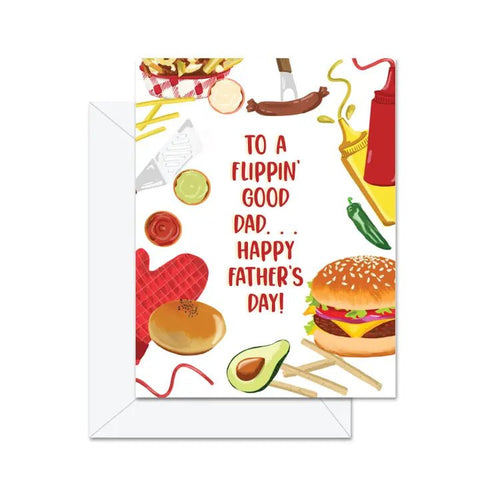 Flippin Good Dad Father's Day Card