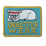 Badge Bomb Inactive Wear Iron On Patch