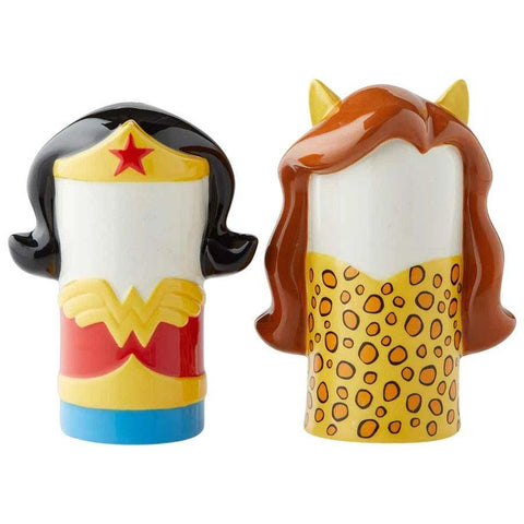 Wonder Woman vs Cheetah Salt and Pepper