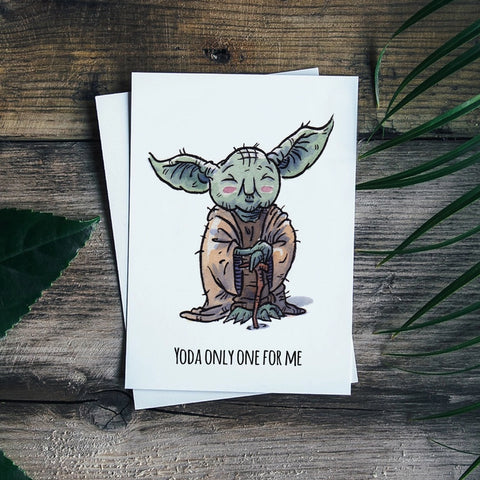 Yoda Only One Card