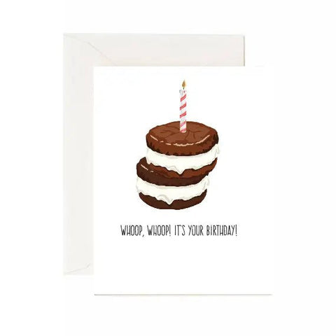 Whoop, Whoop! Whoopie Pie Birthday Card