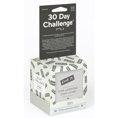 30 Day F**K It Challenge