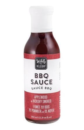 Wildly Delicious Applewood & Hickory BBQ Sauce 350ml