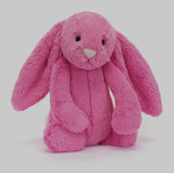 Bashful Hot Pink Bunny Original Medium
