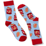 Canadian Ketchup Chip Socks