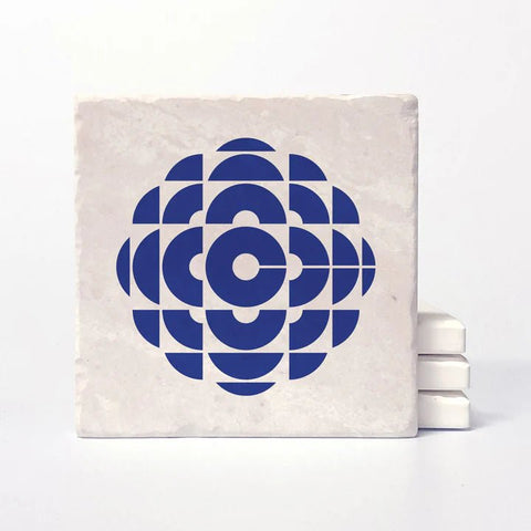 CBC Retro Gem 1986 Logo Single Coaster