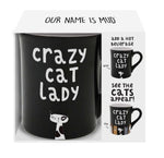 Crazy Cat Lady Heat Change Mug