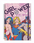 DC Girl Power Spiral Note book