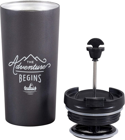 Double Walled Travel Coffee Press