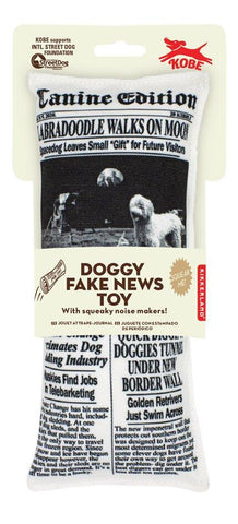 Fake News Dog Toy