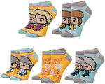 Golden Girls Junior Chibi Ankle Sock Pack