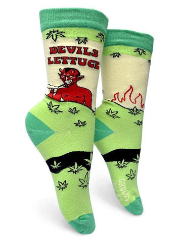 Groovy Socks Devil's Lettuce Ladies