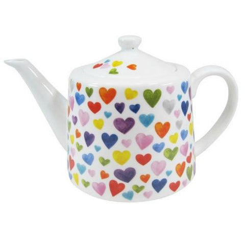 Happy Hearts Teapot