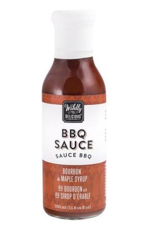 Wildly Delicious Maple & Bourbon BBQ Sauce 350ml