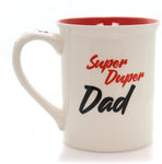 Our Name is Mud “Hero Dad” Stoneware Coffee Mug, 16 oz.