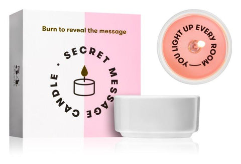 Secret Message Candle You Light Up Every Room