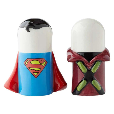 Superman vs Lex Luthor Salt and Pepper