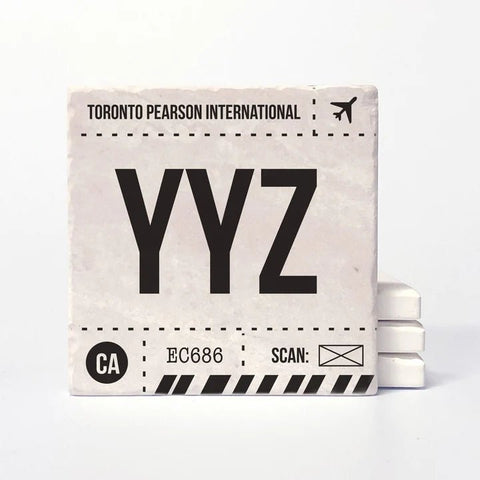 Toronto Pearson Airport Single Coaster