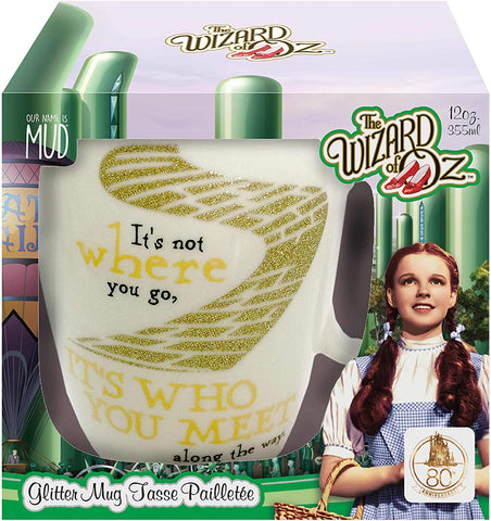Wizard Of Oz Yellow Brick Road Glitter Mug