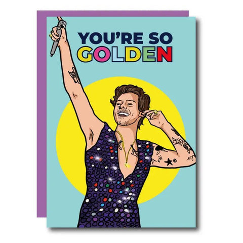You're So Golden Harry Card